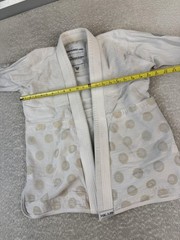 Shoyoroll BJJ Jiu Jitsu Kimono Gi Jacket Top A1F 100% Cotton White Free World