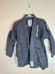 sanabul jiu jitsu gi Unisex Uniform Gray Size K3, Top
