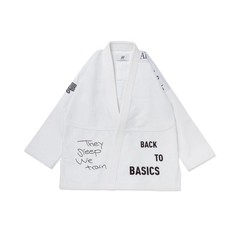 Albino & Preto TSWT Brazilian BJJ MMA Training Kimono JiuJitsu Grappling GI