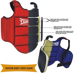 Twister Karate Taekwondo Boxing Muay Thai MMA Chest Guard | Reversible Chest …