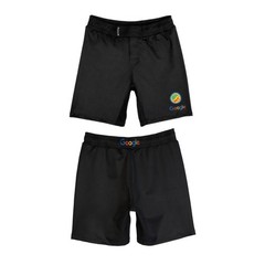 Shoyoroll x Google V2 Training Fitted Shorts Black BJJ MMA Grappling