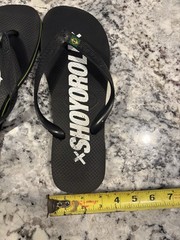SHOYOROLL x Havaianas Collab Men’s 9. Flip Flops (rare) Jiu Jitsu