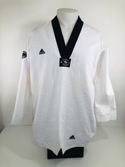 ADIDAS / MASTER CAMACHO Dallas – MMA Martial Arts TAEKWONDO Mens 5 / 190 GI