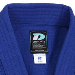 Judo Ultimate Double Weave Preshrunk Uniform Dobok Gi Adult Kid Jiu Jitsu Blue