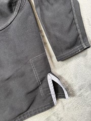 Your Jiu Jitsu Gear Gi Coat Adult Sz A2 BJJ Jacket Top Black 100% Cotton Kimono
