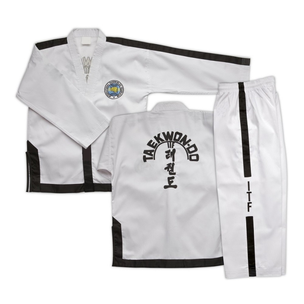 ITF INTERNATIONAL Doboks for 4th to 9th Dan – Taekwondo Suits at SUPER PRICES