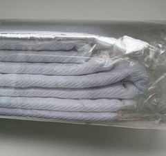 Power Gear White Belt Martial Arts Uniform Karate Taekwondo Judo 220 cm X 4 cm