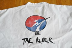 Vintage Taekwondo Approved Uniform Shirt Gi – Tae Kuek logo