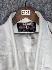 Tatami Fightwear A2 Women’s Nova Jiu Jitsu Minimo 2.0 BJJ Gi White MMA w/ stains