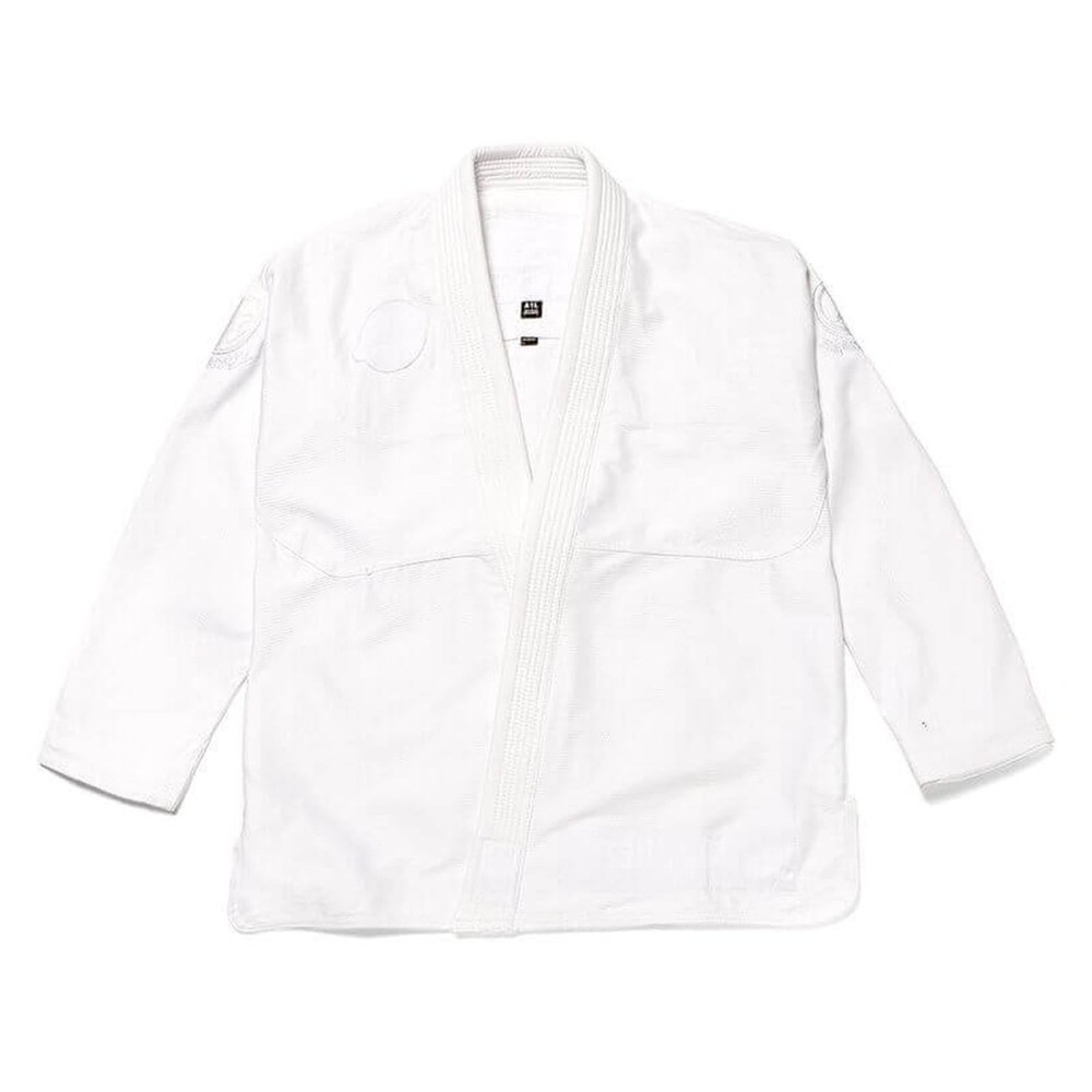 Custom White BJJ Gi High Quality Premium 100% Cotton Brazilian Jiu Jitsu Kimono