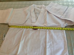 Men’s Taekwondo Olimpia Sport Uniform Martial arts White Size 6/200 Complete