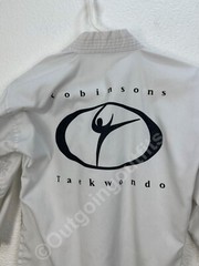 Tiger Claw White Light Weight Robinson’s Taekwondo Kid’s Uniform 2 Piece Sz 000