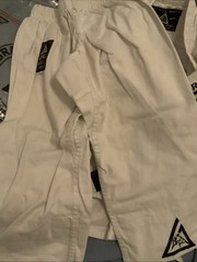 Gracie Jiu-Jitsu Classic Gi Size 00/120 (kids4-7)White BJJ MMA Kimono With Belt