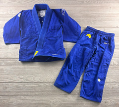Marcelo Garcia Jiu Jitsu Gi Boys C1 Blue Kimono Set MMA Youth