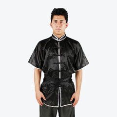 Silk Chinese Kung Fu Tai Chi Uniform Martial Arts Wushu Suit Mens Womens 3XS~4XL