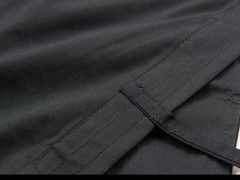 IAIDO narrow SLEEVE Black GI small sleeves Tetron jacket japanese kimono top gi