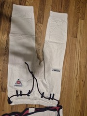 Scramble Athlete Jiu Jitsu Uniform kimono Pant Set White Size A0 Top, Pants, Bag