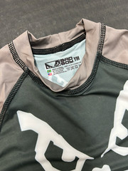 BAD BOY Ranked RASHGUARD GREY GI Jiu Jitsu BJJ MMA Kids Youth Teen Brazil READ