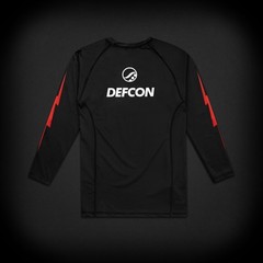 New DEFCON x SHOYOROLL Rashguard LS Batch #138 VIOLENT Bjj Brazilian (Black)