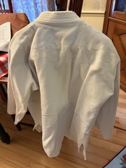 CENTURY White Judo/Jiu-Jitsu Gi Jacket Top, Adult Unisex Size L