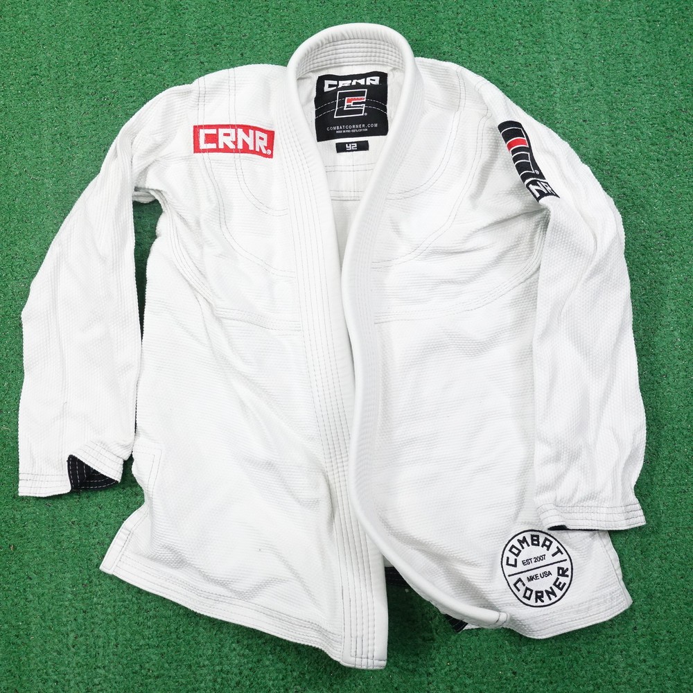 GI TOP KIMONO COMBAT CORNER CRNR JIU JITSU ROPE YOUTH Y2