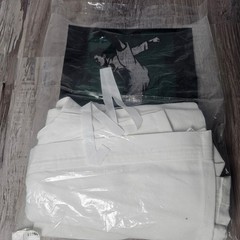 ProForce 6 OZ Karate Uniform Kids 00 White Student Gi Lightweight With Belt NWT