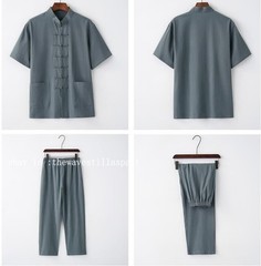 Chinese Kung Fu Cotton Uniform Martial Arts Tai Chi Suit Wushu Tang Suit Clothes