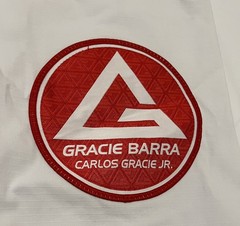 Gracie Barra White A2 Gi w/ Pants, kimono set. Competition. Atleta.