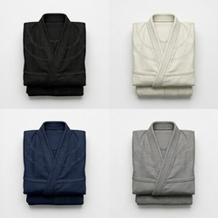Premium Mens BJJ Gi 450GSM Pearl Weave Jiu Jitsu Kimono Durable Teamwear Uniform
