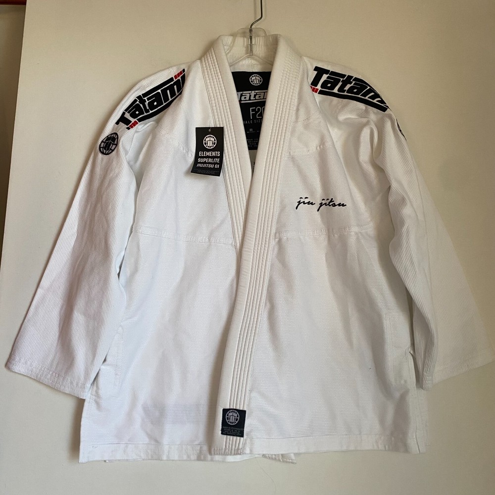Tatami Fightwear Superlite Jiujitsu Gi Women Female Sz 2 Curve F2C No Pants