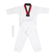 Kids Taekwondo Uniform Soft Cotton Polyester Breathable For Martial Arts GQBK