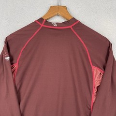 93 Brand Shirt Mens Large Red Standard Issue MMA Grappling Stretch Performance