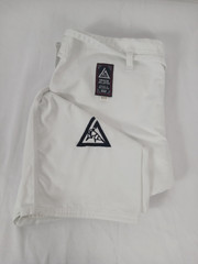 Gracie Brand Jiu Jitsu Official Gi Set White Sz 4/170 A2 BJJ Jacket Pants Belt