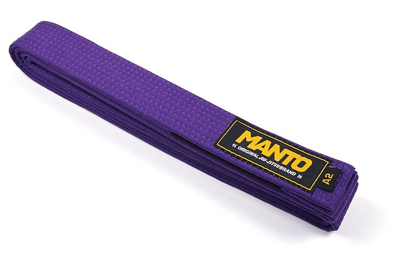 MANTO Bjj Belt Original Purple