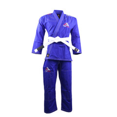 Stellman Core Brazilian Jiu Jitsu Blue 350gsm Grappling Fighting Uniform BJJ Gi
