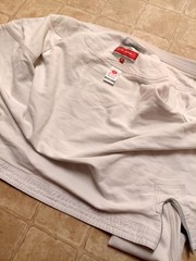Gracie Barra Equipe GB Edition BJJ Gi Jacket Mens Size A4 White Kimono Top Rare