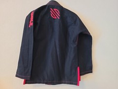 Sanabul Essentials V.2 Ultra Light Jiu Jitsu Gi Top Size A0 Black Red NWOT