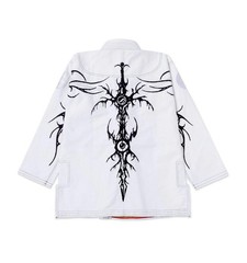 Shoyoroll Tribal White Kimono Best Hot Shoyoroll batch Jiu Jitsu Uniform Gi
