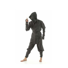 kitamurasyokai NINJA Cosplay Japanese Ninja black (select Size S,M,L,XL)