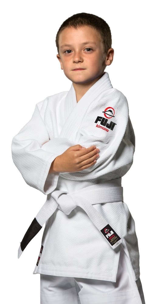Fuji Kids Youth Childrens All Around Brazilian Jiu Jitsu Gi Jiu-Jitsu BJJ White