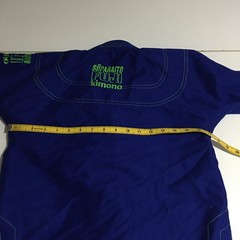 Fuji Suparaito Jiu Jitsu Gi Kimono Blue Size C0 Martial Arts Uniform