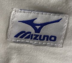 MIZUNO Karate Gi Uniform Fill set With Belt Made In Pakistan￼ 140cm White
