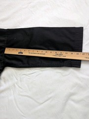 Martial Arts Robe Uniform WKSA Kuk Sool Won Korean Black Poly Cotton Size 4