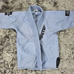Elite Sports Gi Top Youth C00 Gray BJJ Brazilian Jiu Jitsu Martial Arts Uniform