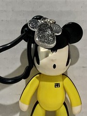 MOOTO Bears “Bruce Lee” Martial Arts Keyring Action Figure Key Chain Holder