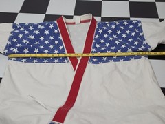 Vintage Century USA Taekwondo Jacket Adult Medium Stars Stripes Karate Gi