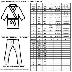 Martial Arts Karate uniform lightweight kids and adult training Gi MMA Fighter
