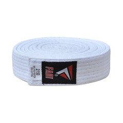 FADI Sports White Karate Belt Martial Arts Rank Taekwondo Judo Training Gi