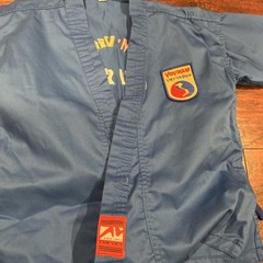 Vovinam Martial Arts Kids Uniform Size 6-7