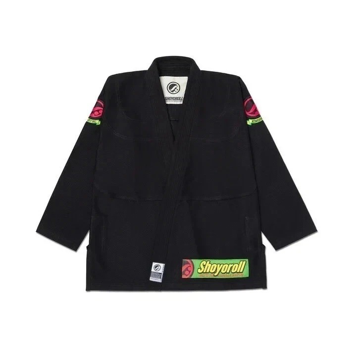 Shoyoroll Rasta Competitor BJJ Gi BLACK 450 GSM Jiu Jitsu Kimono